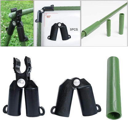 Adjustable Plant Trellis Connector Clip Plastic Plant Connector Stakes