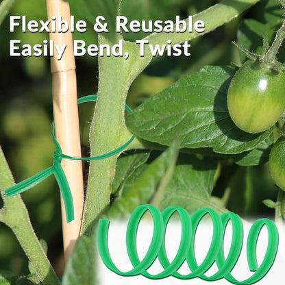 300 pcs 8" Twist Ties, Reusable Coated Wire Plant Ties, Ideal for Sealing Plastic Bags, Bread Bags, Organizing Cords, Gardening Activities