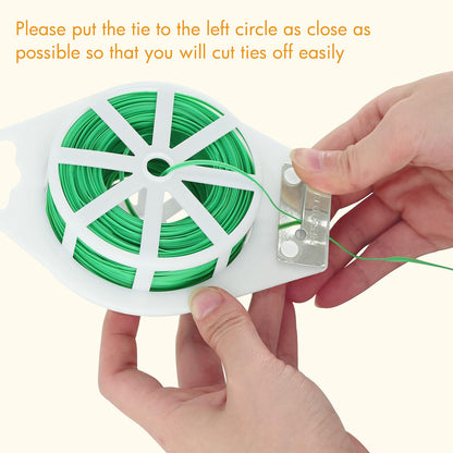 300 pcs 8" Twist Ties, Reusable Coated Wire Plant Ties, Ideal for Sealing Plastic Bags, Bread Bags, Organizing Cords, Gardening Activities