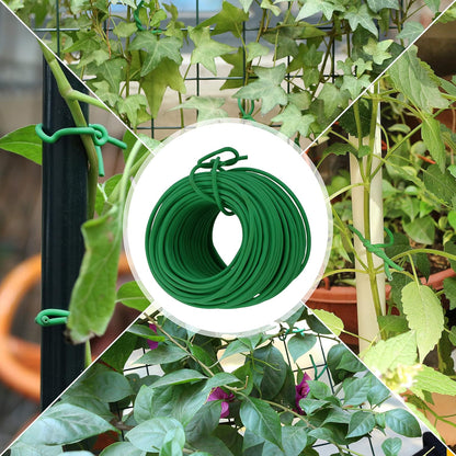 300 pcs 8" Twist Ties, Reusable Coated Wire Plant Ties, Ideal for Sealing Plastic Bags, Bread Bags, Organizing Cords, Gardening Activities
