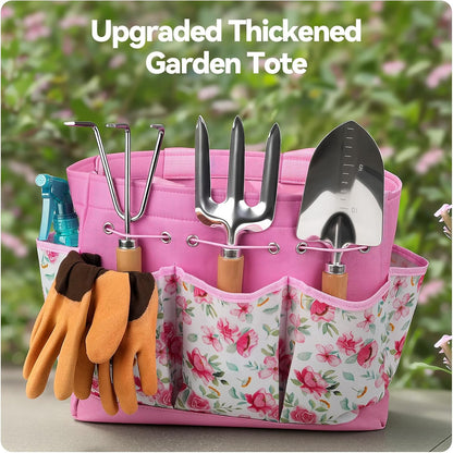 Heavy Duty Gardening Tools with Handbag, Gardening Gifts for Women
