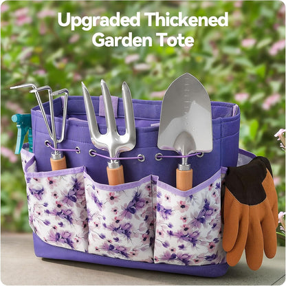 Heavy Duty Gardening Tools with Handbag, Gardening Gifts for Women