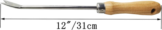 Weed Pitchforks Dandelion Weeder Tool with Ergonomic Handle