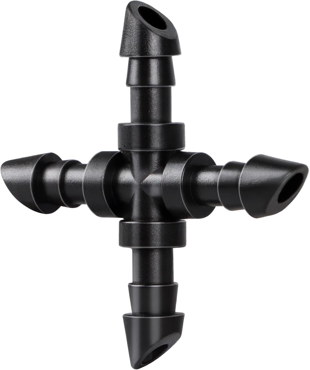 50 Pack 1/2 Inch Irrigation Tubing Hold Down Anchor Stakes, Heavy Duty Drip Tubing Stakes 1/2" Drip Irrigation Tubing Fittings for Lawn Raised Bed Greenhouse Plant Watering System
