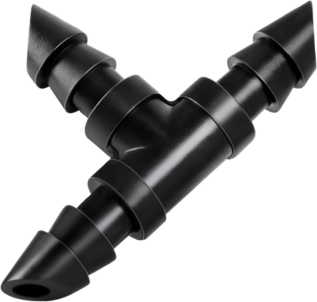 50 Pack 1/2 Inch Irrigation Tubing Hold Down Anchor Stakes, Heavy Duty Drip Tubing Stakes 1/2" Drip Irrigation Tubing Fittings for Lawn Raised Bed Greenhouse Plant Watering System