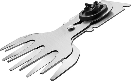 4 inch Grass Shear Blades,Hedge Trimmer Blade Assembly Compatible with WG801 Garden Shears EasyShea or Cordless Handheld Grass Trimmer Mini Hedge Trimmer