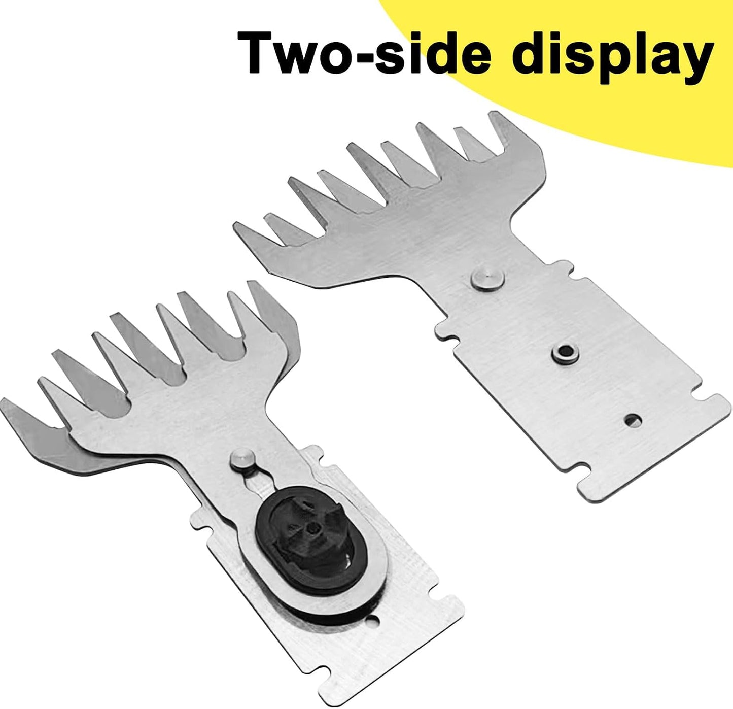 4 inch Grass Shear Blades,Hedge Trimmer Blade Assembly Compatible with WG801 Garden Shears EasyShea or Cordless Handheld Grass Trimmer Mini Hedge Trimmer