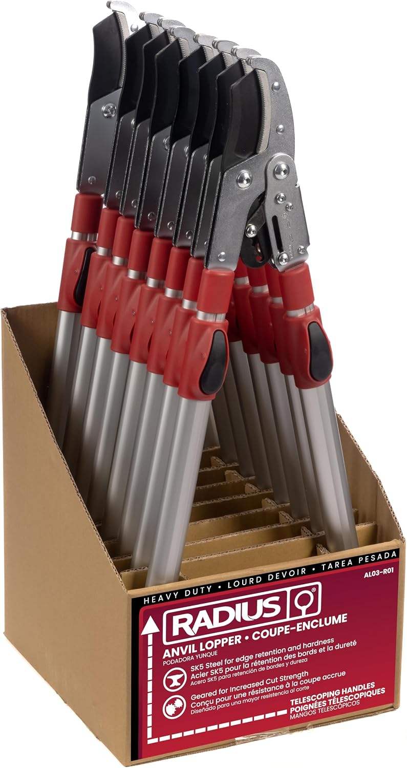37" Ratcheting Anvil Lopper with Telescoping Handles