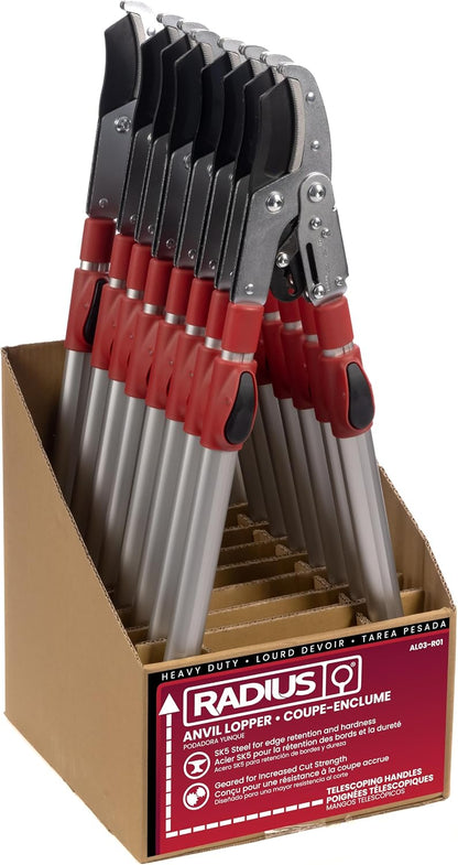 37" Ratcheting Anvil Lopper with Telescoping Handles