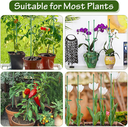 76pcs Plant Stakes for Indoor Plants, 25 Pack 16 inch Plant Support Stakes