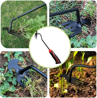 3Pcs Weed Puller Tool Garden Weed Pulling Tool,Portable Garden Weeder Tool,Gardening Weeding Tools for Garden Hand Tools for Vegetable Gardening Backyard Farm Planting & Uprooting Weeding Tool