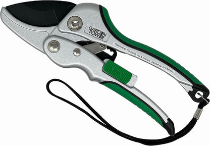 Bypass Pruning Shears 2 in 1 Multi-Cutter, Unique Lock Allows Switching Between Pruner and Shear Snipping. 1/2 Inch Cutting Capacity. Garden Clippers, Pruners for Gardening Heavy Duty