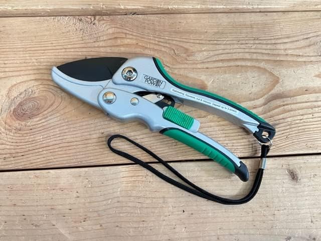 Bypass Pruning Shears 2 in 1 Multi-Cutter, Unique Lock Allows Switching Between Pruner and Shear Snipping. 1/2 Inch Cutting Capacity. Garden Clippers, Pruners for Gardening Heavy Duty