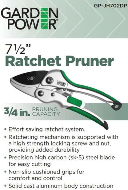 Bypass Pruning Shears 2 in 1 Multi-Cutter, Unique Lock Allows Switching Between Pruner and Shear Snipping. 1/2 Inch Cutting Capacity. Garden Clippers, Pruners for Gardening Heavy Duty