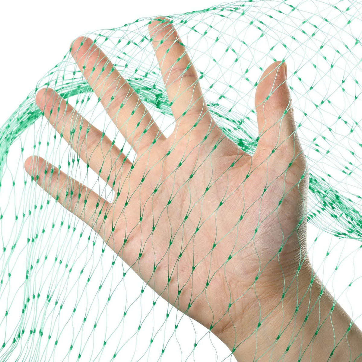 Bird Netting for Garden Protect Fruit Vegetables Trees 13 x 32.8 ft Netting with Cable Tie and U Shaped Garden Peg Against Deer Squirrels Animals