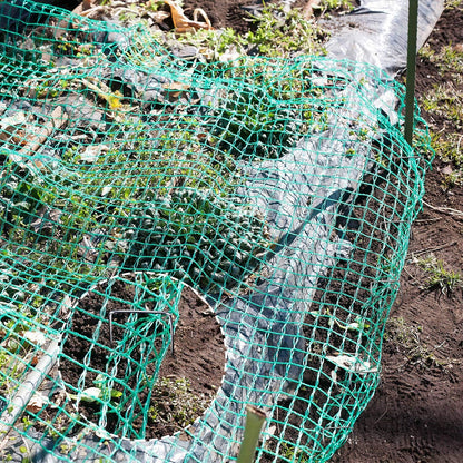 Bird Netting for Garden Protect Fruit Vegetables Trees 13 x 32.8 ft Netting with Cable Tie and U Shaped Garden Peg Against Deer Squirrels Animals